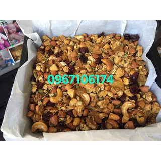 [Có Review từ khách] Granola siêu hạt, ngũ cốc ăn kiêng tốt cho sk