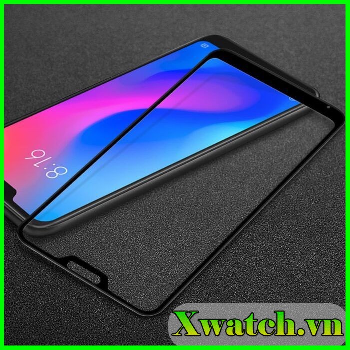 KÍNH CƯỜNG LỰC Xiaomi Mi A2 Lite Redmi 6 Pro Full màn cao cấp, tặng kèm giấy lau màn hình