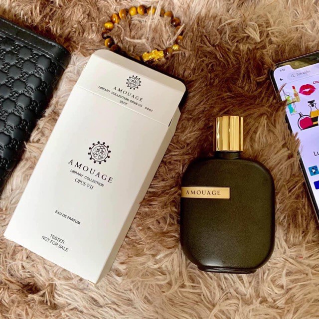 Nước hoa unisex AMOUAGE The Library Collection Opus VII 10ml - Cỏ gấu và Da thuộc, xạ hương (5ml/10ml/20ml) | BigBuy360 - bigbuy360.vn