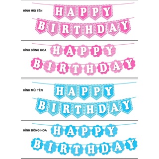 Dây treo Happy Birthday