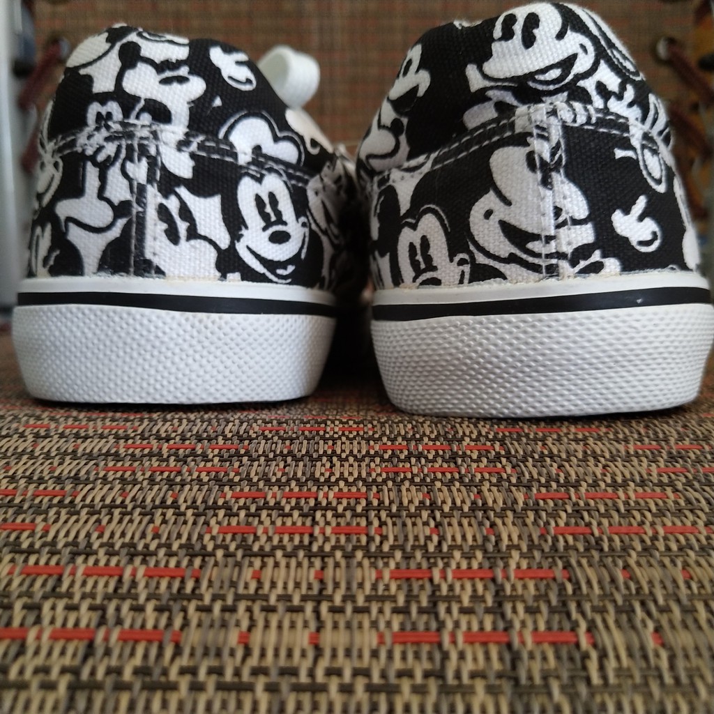 GIÀY SNEAKERS THỂ THAO CỔ THẤP DISNEY PARKS MICKEY NAM NỮ HỌC SINH SINH VIÊN ĐA DỤNG SIZE EU5-6-7-8-9-10 Made in VietNam