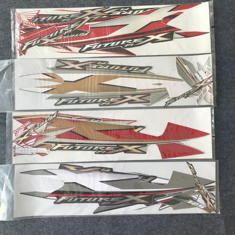 Tem rời dán full xe FUTURE X 125CC hàng siêu bền như zin