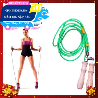 Dây nhảy thể dục có tăng đơ tại nhà