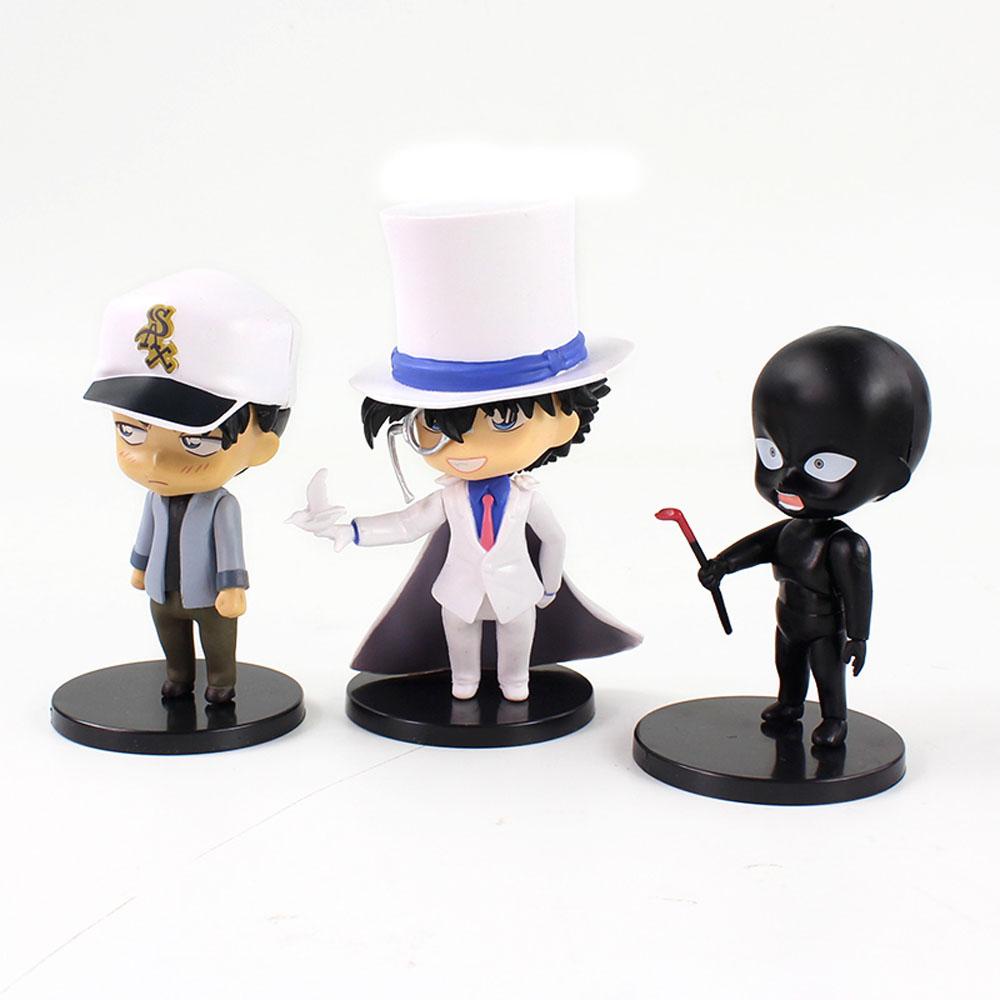 Bộ 6 Mô Hình Nhân Vật Heiji Furuya Kiddo Hattori Scultures