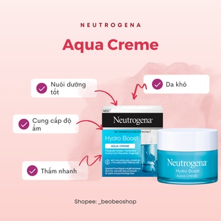 [SALE] Kem dưỡng ẩm Neutrogena Hydro Boost Aqua Creme - Da khô