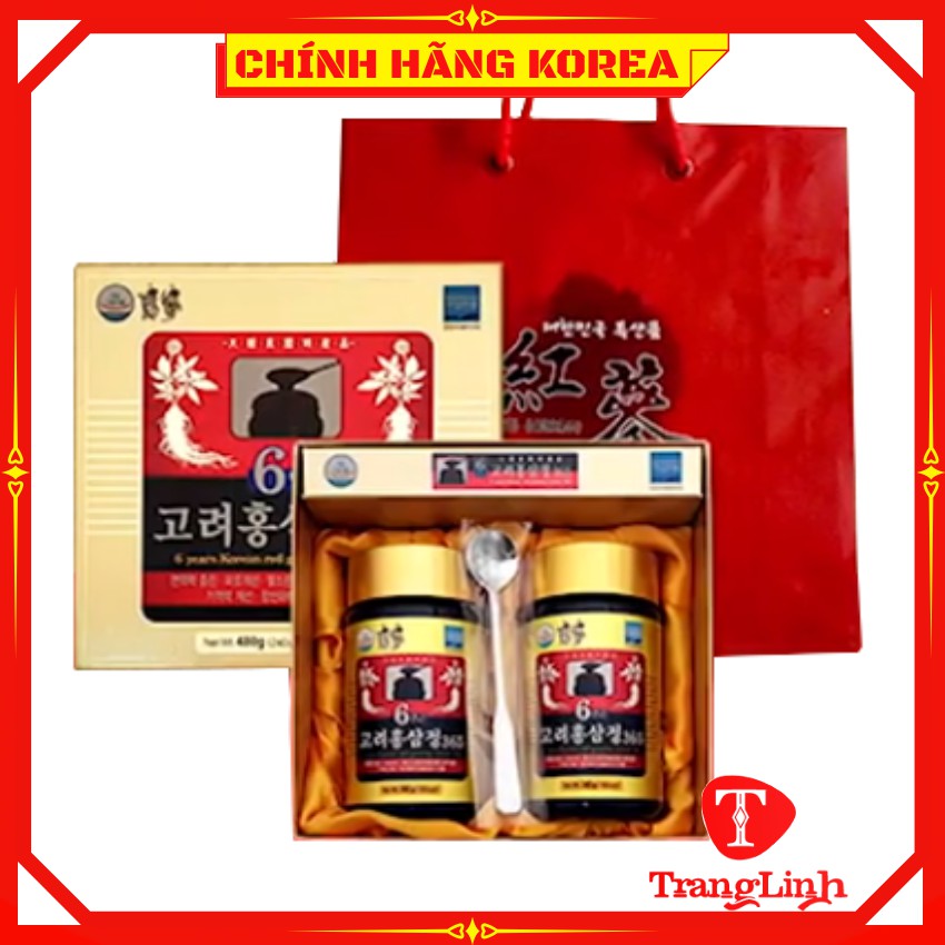 Cao hồng sâm 365 hàn quốc, hộp 2 lọ - Cao sâm hàn quốc Korean Red Ginseng Extract - tranglinhkorea