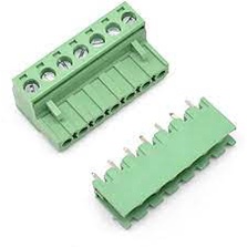Bộ 10 cái Domino chân thẳng khoảng cách giữa 2 chân 5.08 mm ; 1 bộ gồm đực + cái