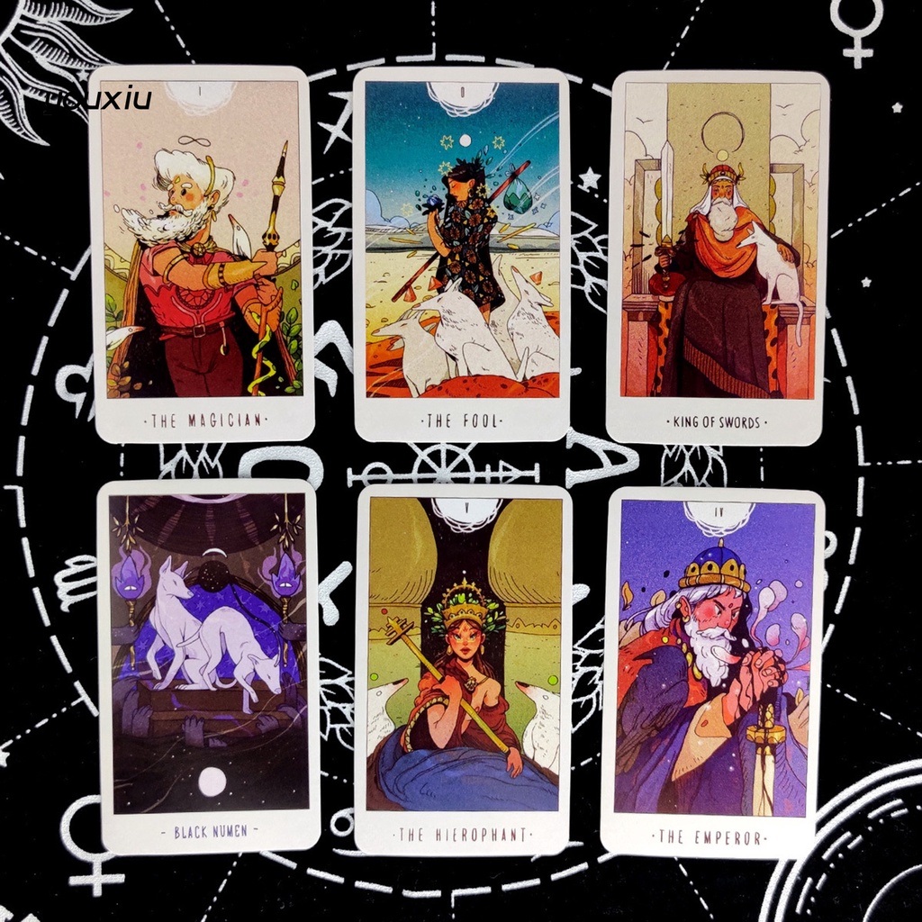Bộ bài tarot bản rộng màu sắc tươi sáng độc đáo | BigBuy360 - bigbuy360.vn