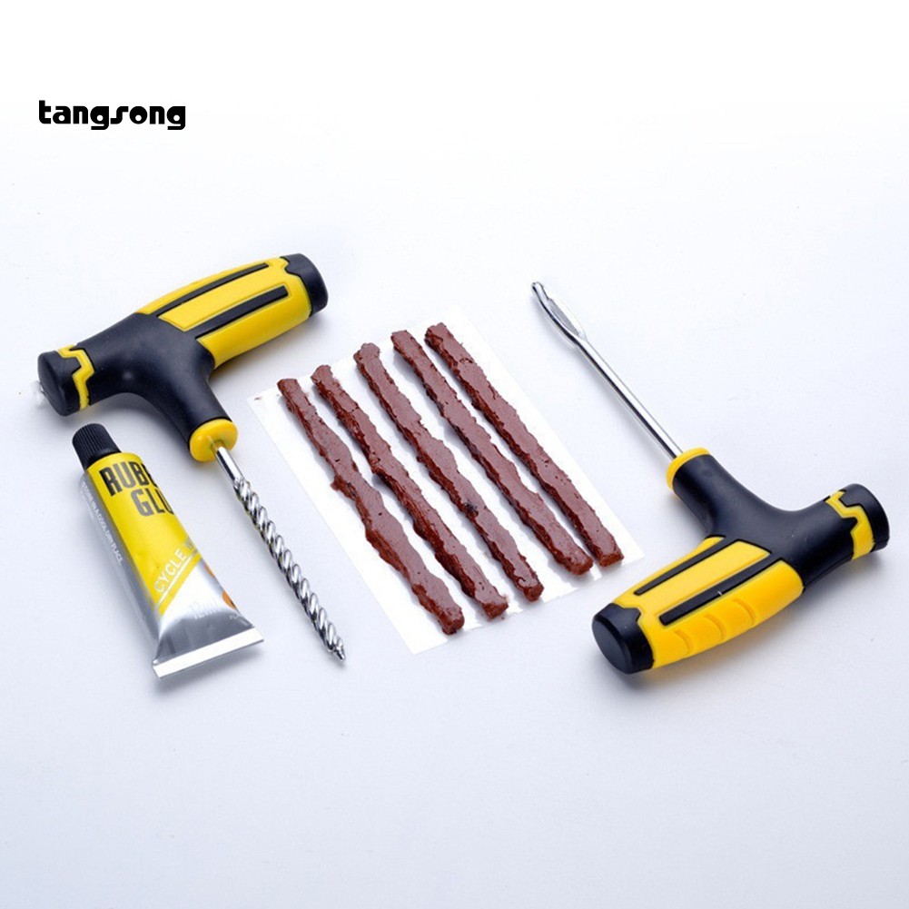 Bộ Dụng Cụ 8 Món Vá Lốp Xe Ô Tô Sửa Chữa Tiện Dụng