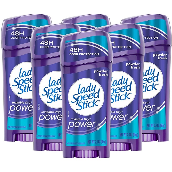 Sáp Khử Mùi Nữ Lady Speed Stick Invisible Dry Power 65g