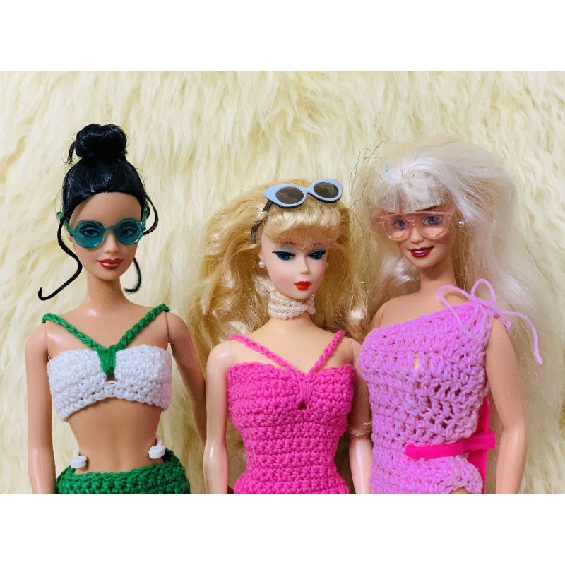 [Giảm giá 10% 1-6/6] Búp bê Barbie Reproduction, Vintage mặc bikini
