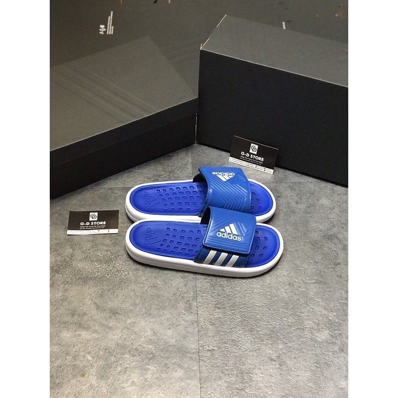 Dép Adidas quoai xé 3 sọc siêu nhẹ - dép quai ngang - Fullbox - đủ size