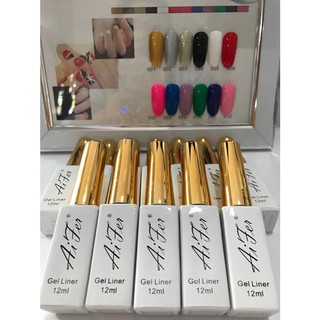 Gel vẽ nét Aifer chai 12ml [Phụ kiện móng]