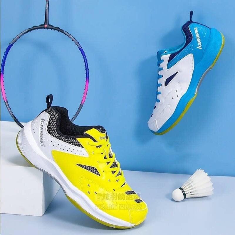 Giầy cầu lông kawasaki k085 dành cho cả nam và nữ đế siêu bền chống lật cổ chân