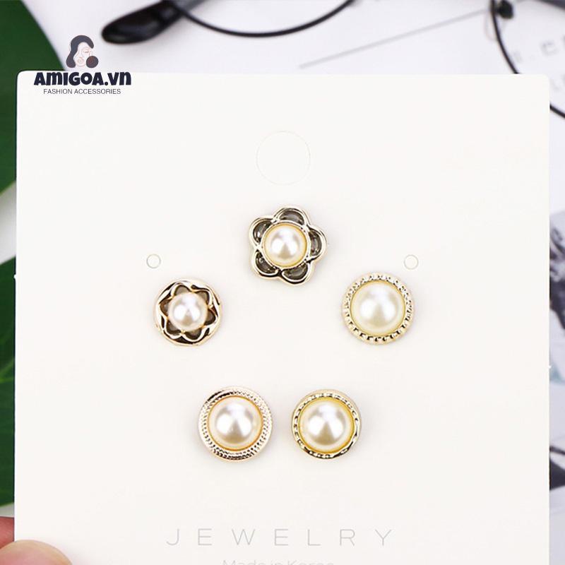 Ghim Cài Áo Sweater Vô Hình Có Thể Tháo Rời Tiện Dụng Cho Nữ