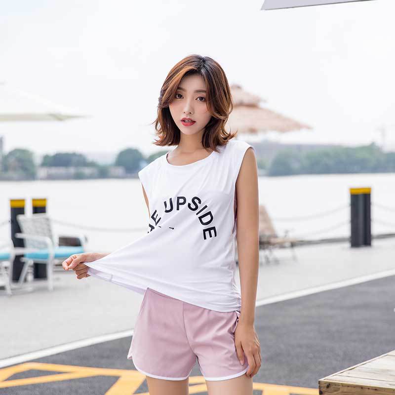 Áo tanktop nữ tập thể thao Louro LA72, kiểu áo sát nách tập gym, yoga, zumba nữ sát nách chất liệu thoáng mát