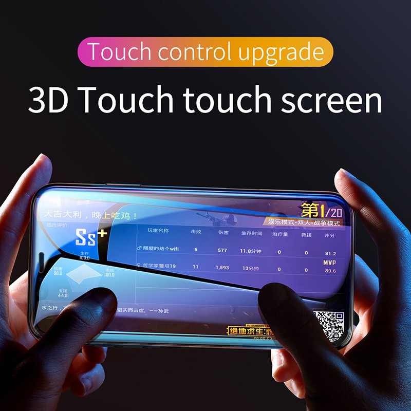 Kính cường lực Chống Tia Sáng Xanh Cho 10D Cho iPhone 11 12 13 14 Pro Max X Xs Xr 6 6s 7 8 Plus