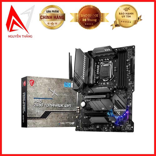 Mainboard Bo Mạch Chủ MSI Z590 TOMAHAWK WIFI (Intel Z590, Socket 1200, ATX, 4 khe Ram DDR4)