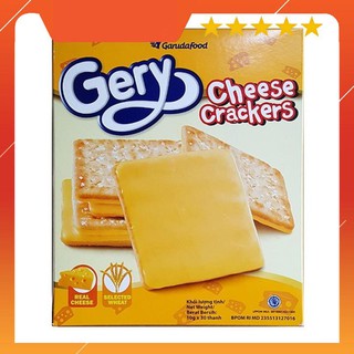 [Date dài] Bánh Quy Phô Mai Gery Cheese Crackers 300g