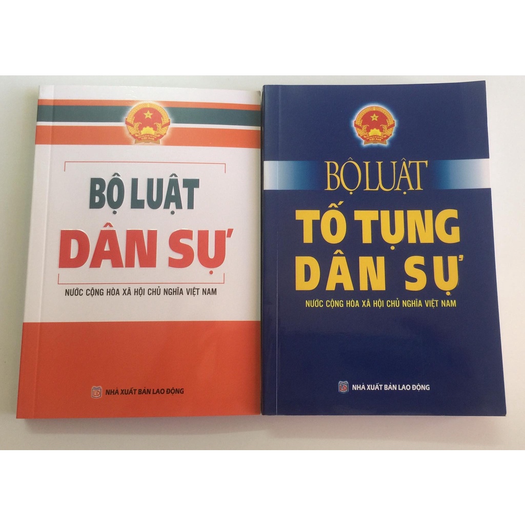 Combo Sách - Bộ Luật Dân Sự Và Bộ Luật Tố Tụng Dân Sự (tái bản)
