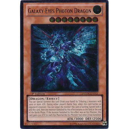 Thẻ bài Yugioh! Ultimate Rare - Galaxy-Eyes Photon Dragon - PHSW-EN011 1st Edition