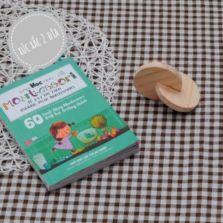 Xúc xắc 2 đĩa Montessori | Đồ chơi cho trẻ sơ sinh