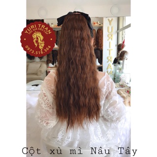 [ẢNH THẬT TỰ CHỤP] Tóc cột chính hãng Yuritran (CỘT XÙ MÌ có 3 màu)
