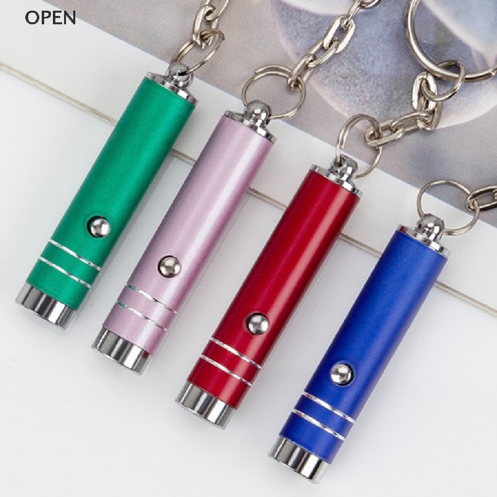Op Đèn Pin LED Mini Cầm Tay Đa Năng Bằng Nhôm UV Đèn Pin my