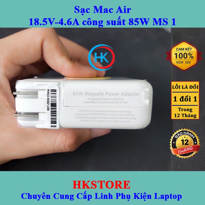 Sạc Macb00k Pro Air magsafe 1 45W 60W 85W A1290 A1342 A1278 A1181 A1184 A1280 A1185 A1369 A1370 A1281 A1286