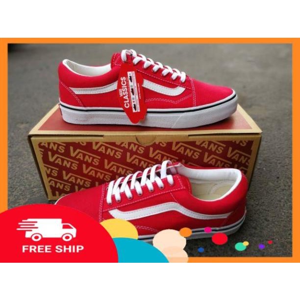 [Chất lượng số 1] [Full box] GIẦY SNEAKER VANN CAO CẤP ĐỎ FULL SIZE | BigBuy360 - bigbuy360.vn