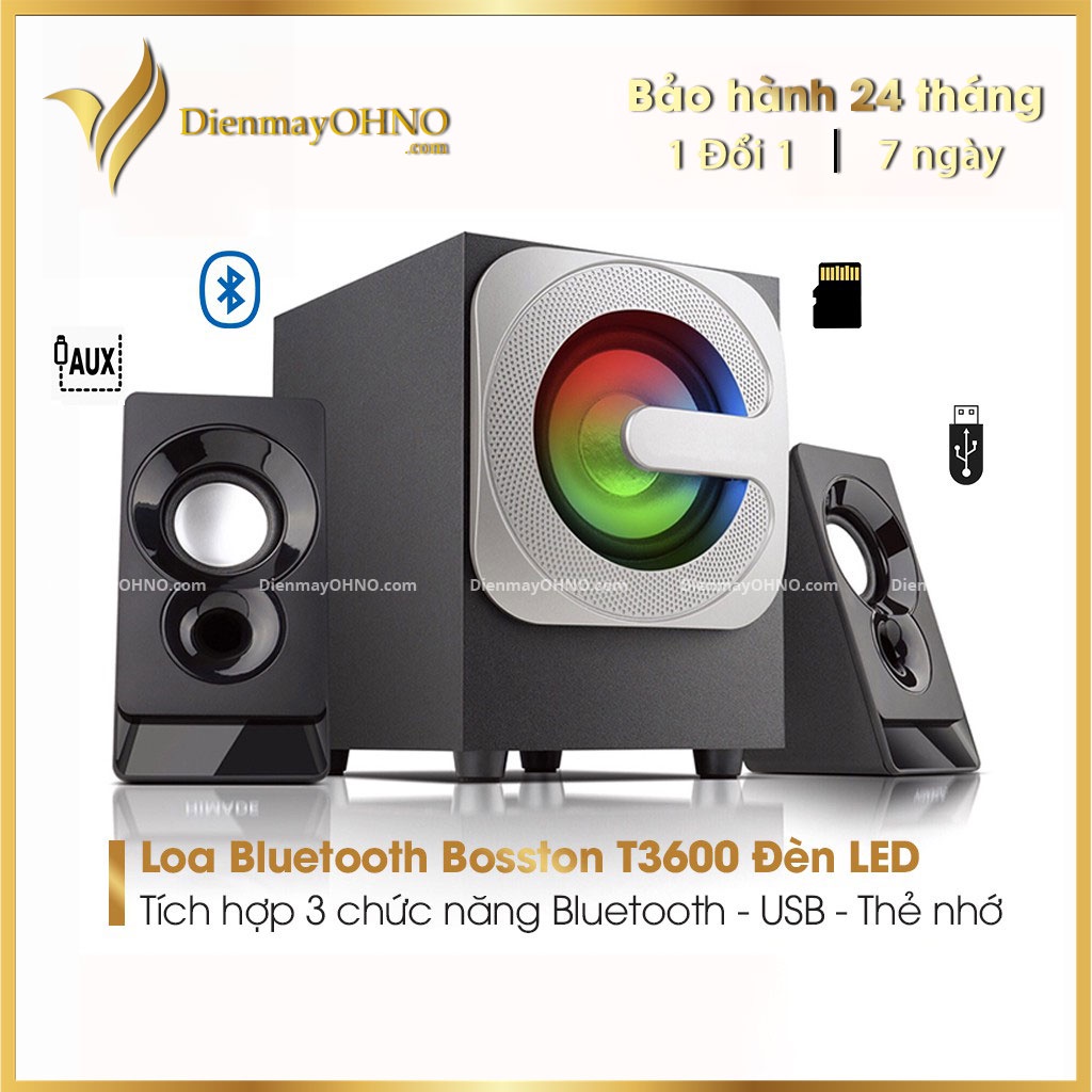 Loa Máy Tính Để Bàn Bộ Loa Vi Tính Bluetooth Bosston T1800 Loa PC Laptop