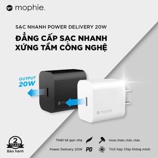 Sạc nhanh mophie power delivery 20w 1 usb-c - bảo hành 1 đổi 1