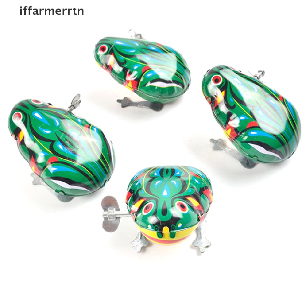 Đồ chơi ếch nhảy vặn cót giáo dục sớm cho trẻ em