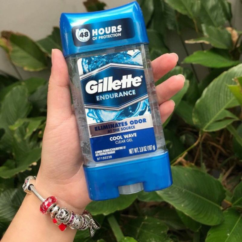 LĂN KHỬ MÙI GILLETTE - Cool Wave Clear Gel 107g