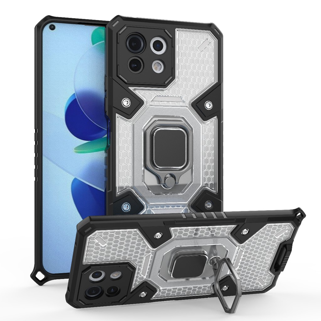 ỐP LƯNG MI 11 LITE / MI 11 LITE 5G VÂN TỔ ONG IRING CHỐNG SỐC THỜI TRANG KIỂU DÁNG UAG