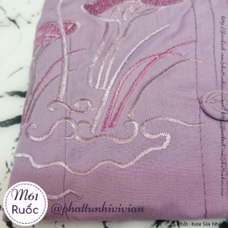 Đồ lam mặc đi chùa - M61 - Bà Lai Tim - Đồ phật tử