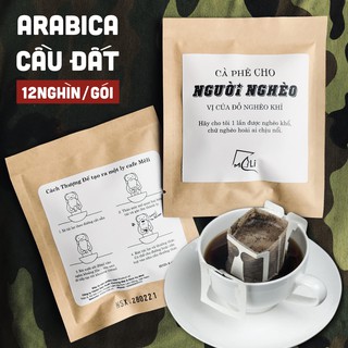 Cà Phê Phin Giấy Arabica Và Robusta Tiện Dụng Nguyên Chất 100%