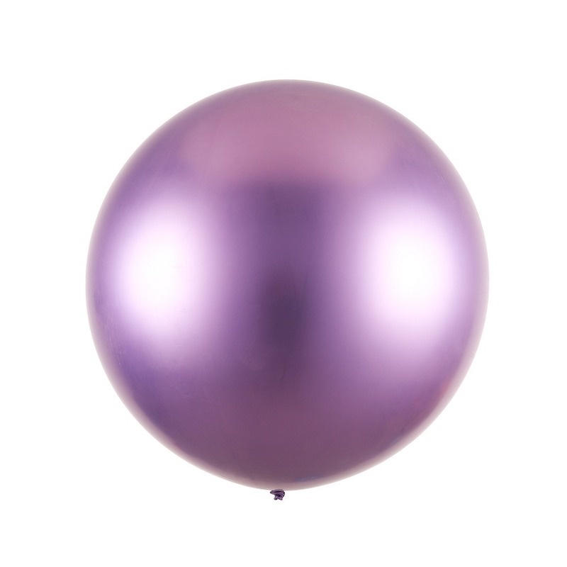Bong Bóng Latex Hình Tròn 18 inch Màu Bạc/Vàng Dùng Trang Trí Tiệc