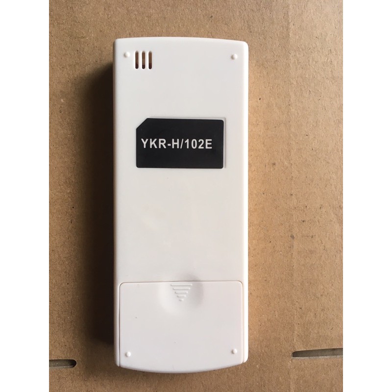 ĐIỀU KHIỂN MÁY LẠNH REETECH YNK-H/102E - TẶNG KÈM PIN - REMOTE ĐIỀU KHIỂN ĐIỀU HÒA REETECH MẶT TRẮNG 1 NÚT ĐỎ