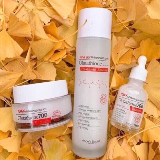 Bộ sản phẩm dưỡng trắng da Glutathione (4 sản phẩm)