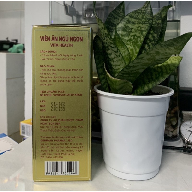 VIÊN ĂN NGỦ NGON VITAHEALTH BỒI BỔ CƠ THỂ, DƯỠNG TÂM AN THẦN