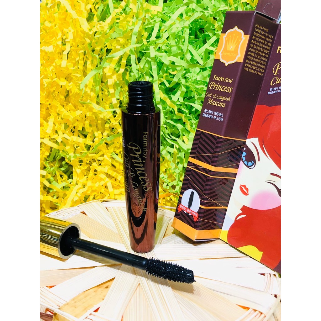 Mascara làm cong và dày mi như công chúa Farmstay Princess Curl and Longlash 12g