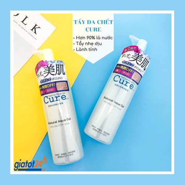 Tẩy da chết\ Tẩy Tế Bào Chết Cure Natural Aqua Gel nội địa Nhật Bản 250g (mẫu mới)