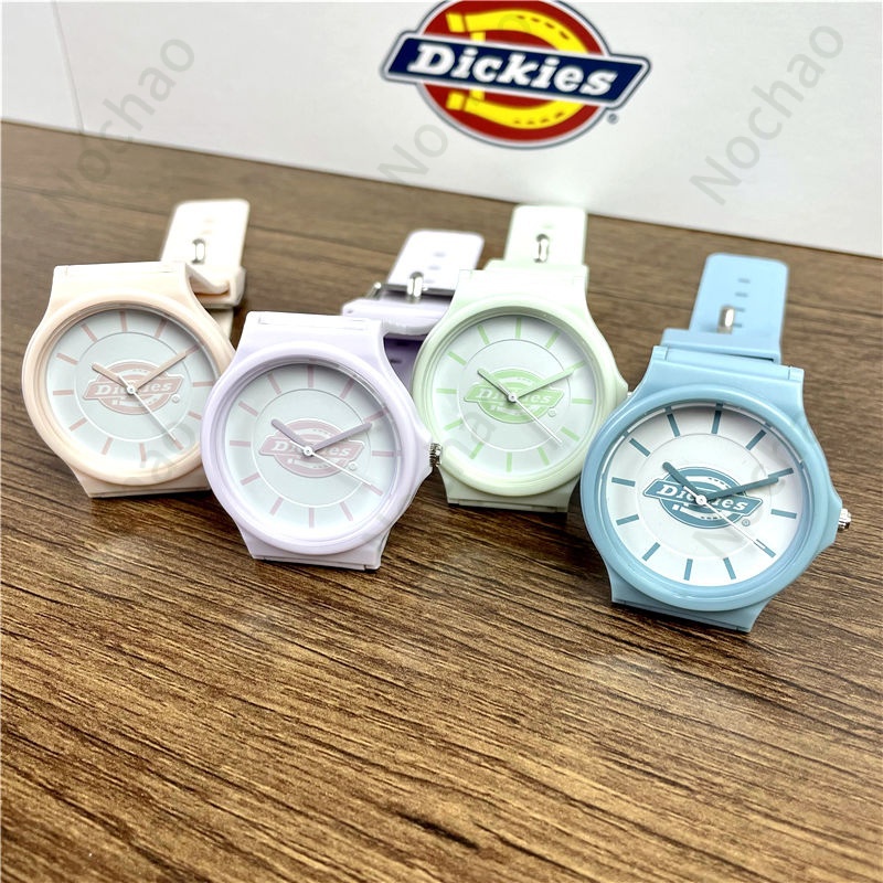 Đồng Hồ Quartz Dixies Dickies Chất Liệu Silicon Phong Cách Đường Phố Cho Nam Nữ Dl-176