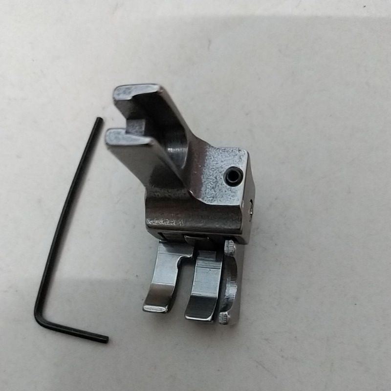 Chân vịt may dây viền, dây dệt 211-15 ( vừa mí vừa diễu)