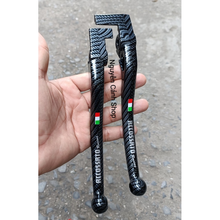 Tay thắng xe SH 125-150-350 carbon