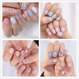 [Hàng mới về] Miếng Dán Trang Trí Móng Họa Tiết Hoạt Hình 3d Chống Thấm Nước