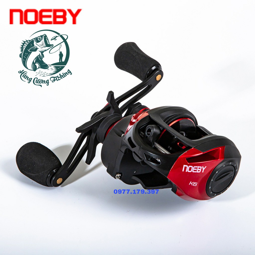 Máy ngang _ Máy Ngang Câu Cá Noeby Leisure K6 [Hàng Chính Hãng] Đồ Câu Lure_ Đại Lý Đồ Câu Cá