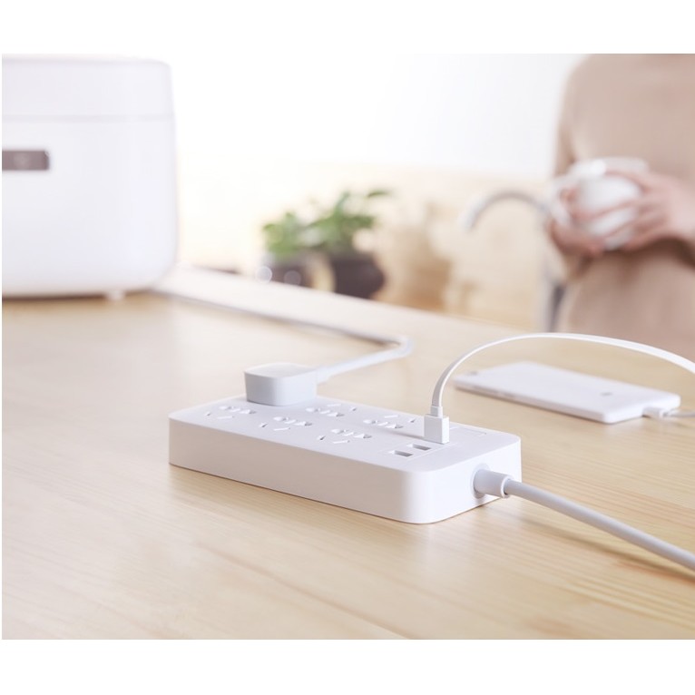 Ổ cắm Xiaomi ZMI Power Strip 6 cổng 2 USB CX05 - Ổ cắm điện Xiaomi Mi Power Strip 6 cổng 3 USB