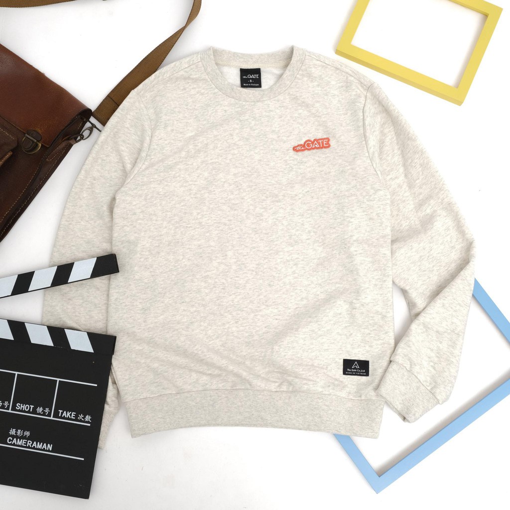 Áo nỉ The Gate nỉ da cá form Unisex mềm | BigBuy360 - bigbuy360.vn